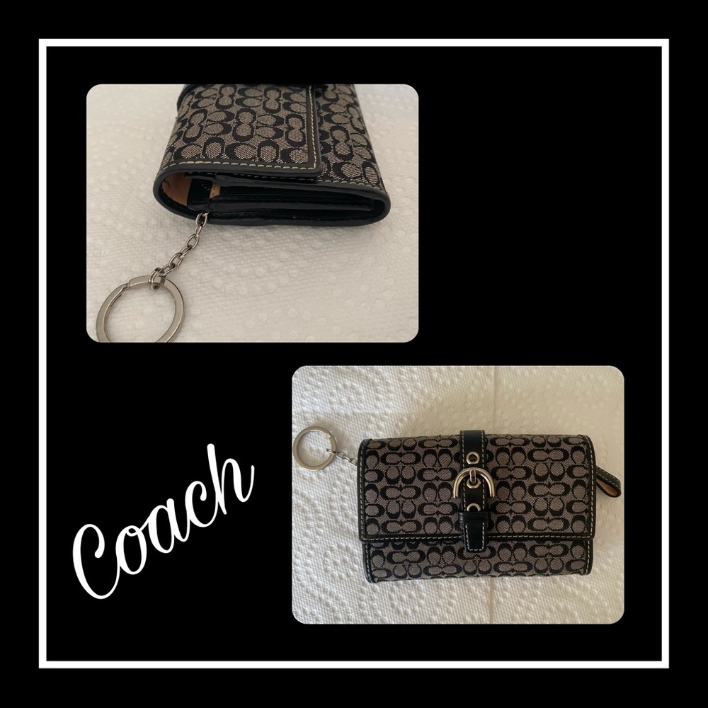 Coach mini wallet